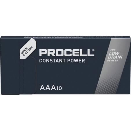 Duracell PROCELL PC2400 AAA Standard Batteries - High Performance, Long-Lasting Power for All Your Devices - 5000394149199